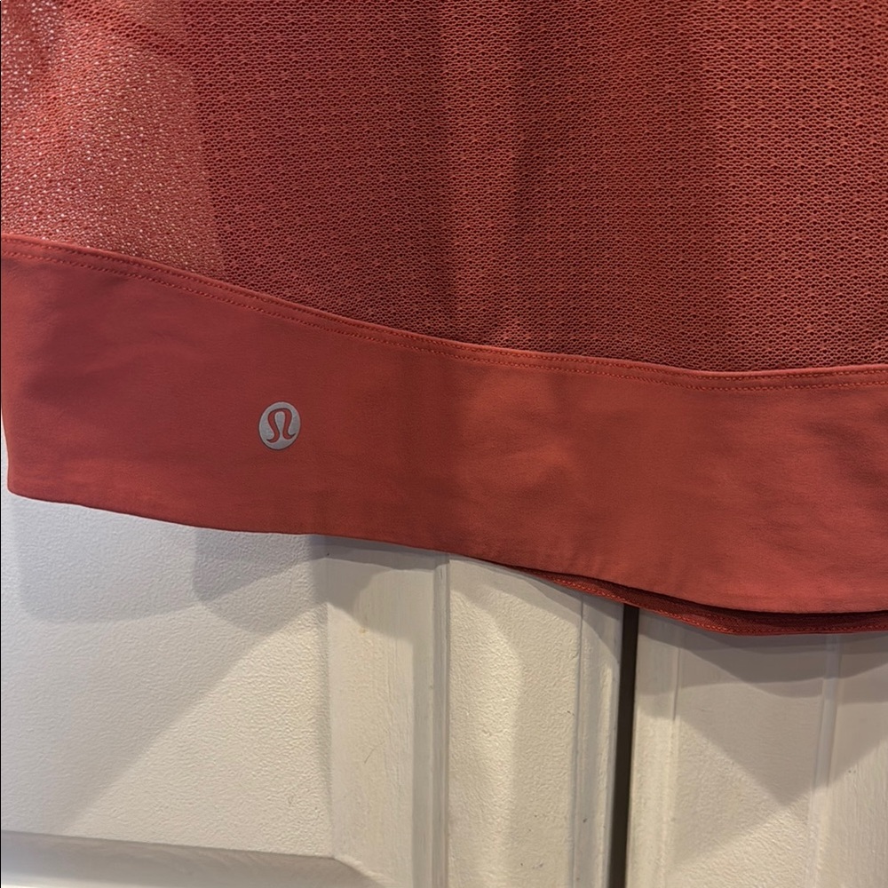 Lululemon Athletica Relaxed Red Sleeveless Tank Top - Picture 2 of 4